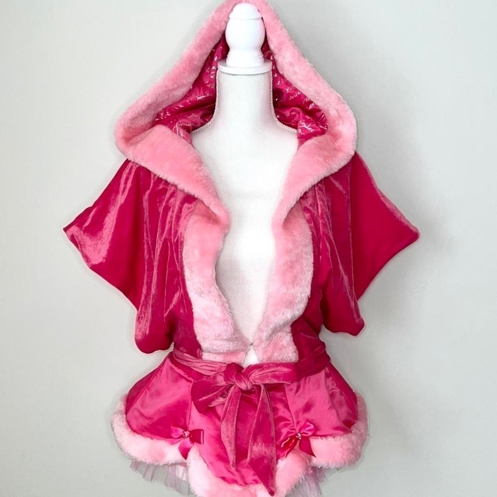 Victoria’s Secret Santa Cape Costume Set